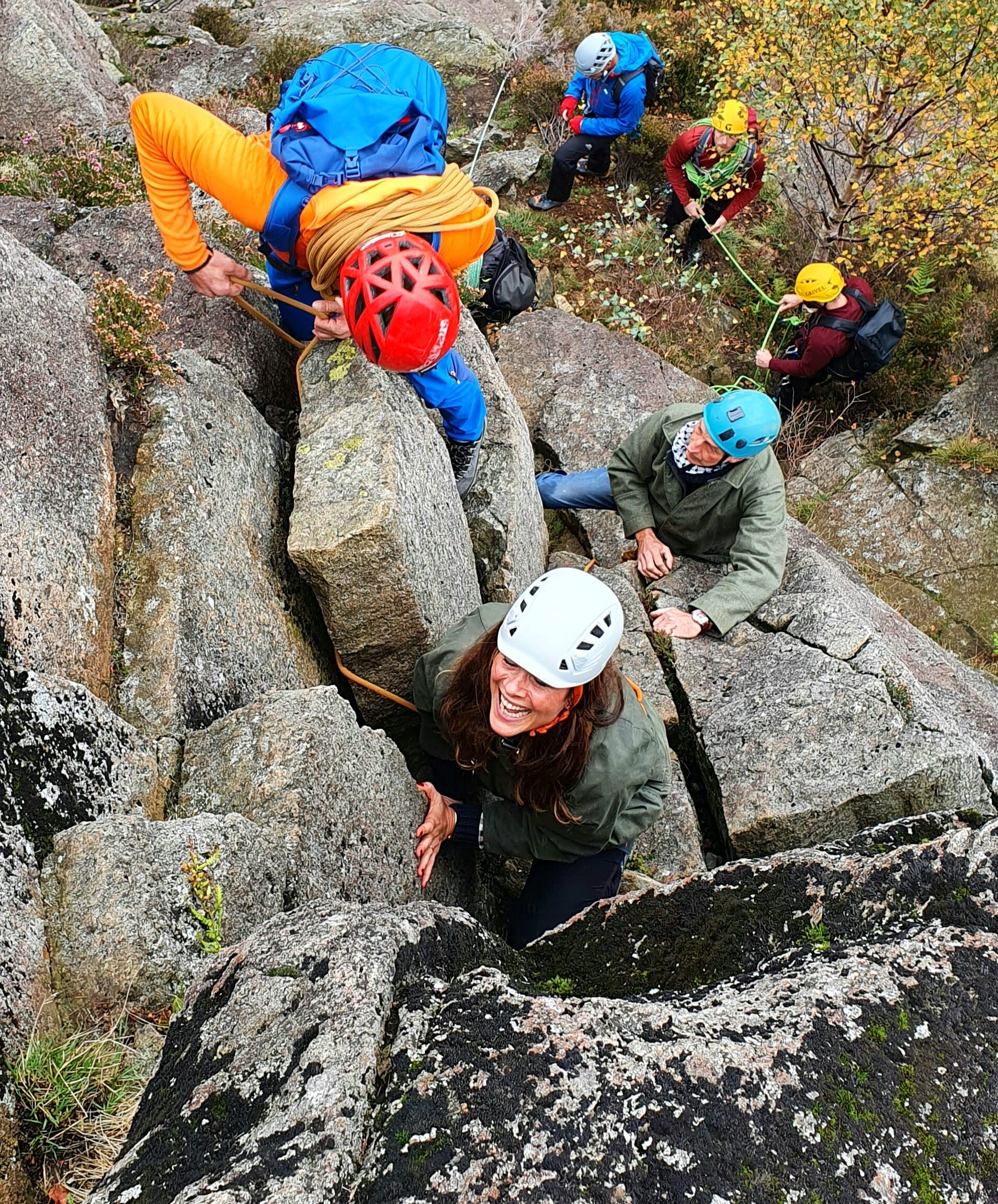 Advanced Roped Scrambling