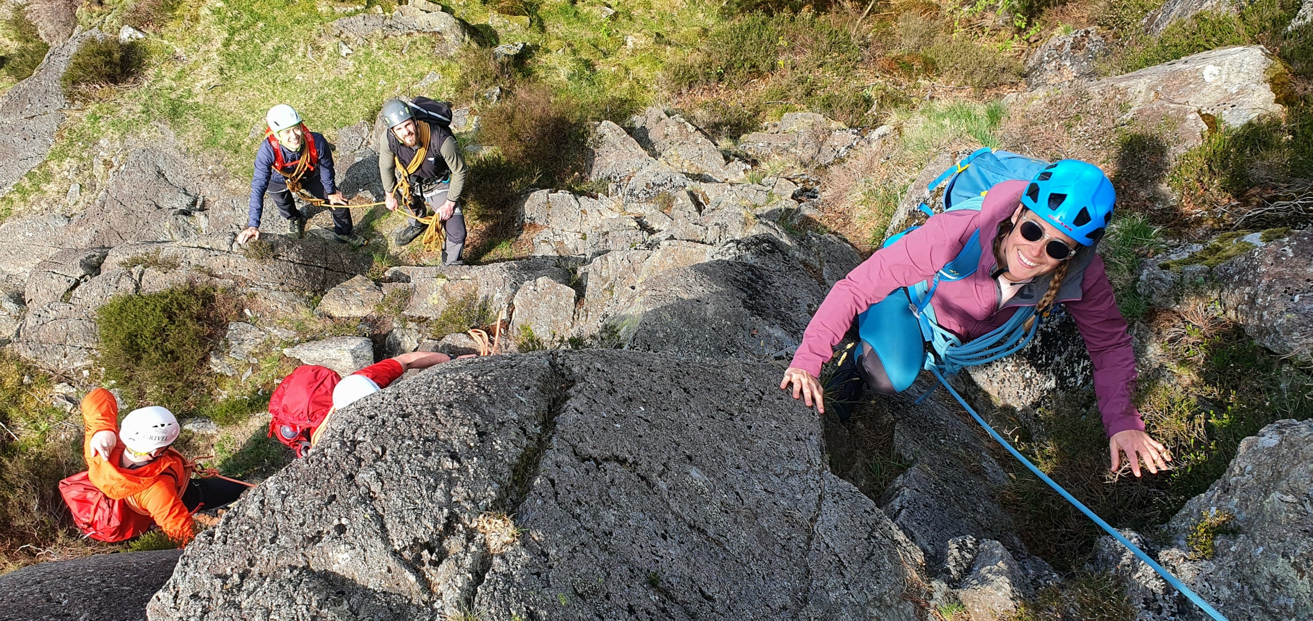 Advanced Roped Scrambling