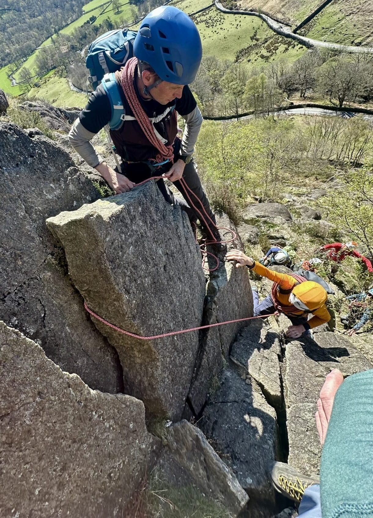 Advanced Roped Scrambling