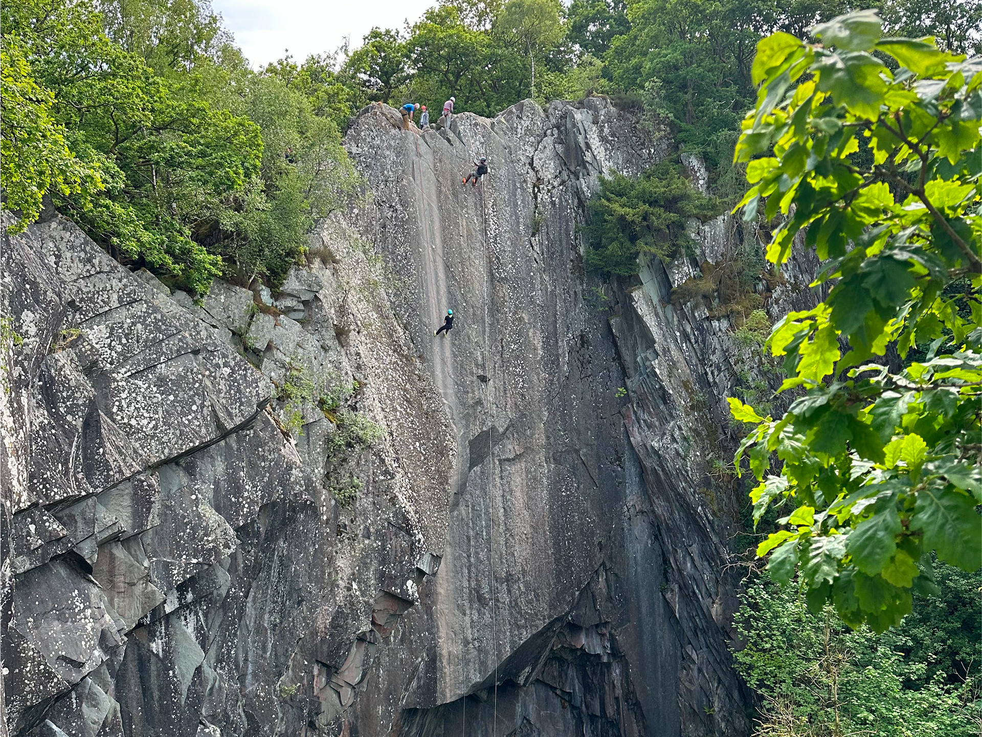 A BIG Abseil!